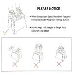 Folding Step Stool for Kids and Adults, 9-Inch