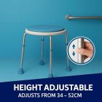 Swivel Seat Rotating Bath and Shower Stool
