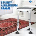 Adjustable 360° Rotating Shower Stool for Adults