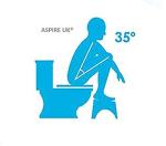 ASPIRE UK 7 inch Non-Slip Toilet Stool