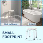 Adjustable Bath Chair for Elderly Safety