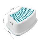 Navy Teal Kids Bathroom Step Stool