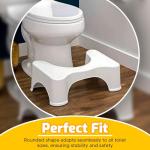 ASPIRE UK 7 inch Non-Slip Toilet Stool