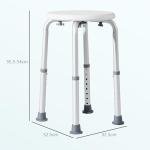 Adjustable Bath Chair for Elderly Safety