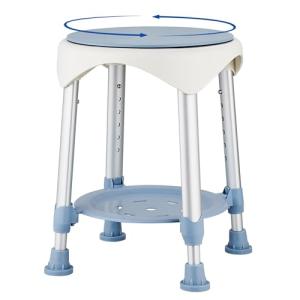KSITEX 360° Swivel Shower Stool for Seniors