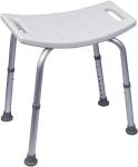 Height Adjustable Shower Stool with Non-Slip Feet