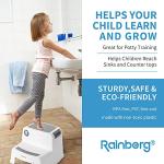Kids' Double Step Stool - Sturdy & Anti-Slip