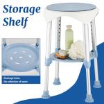KSITEX 360° Swivel Shower Stool for Seniors