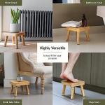 Eden Creations Small Wooden Stool and Plant Stand