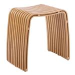 Stylish Bamboo Multi-Functional Curved Stool