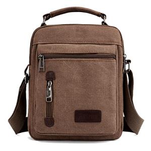 Stylish Large Canvas Crossbody Bag for Men