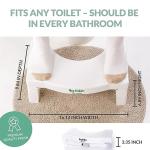 Hey Nature Folding Toilet Stool for Comfortable BM