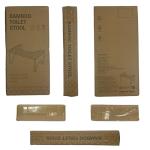 Foldable Bamboo Toilet Stool for Improved Bowel Health
