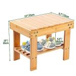 Bamboo Small Stool for Kids and Adults
