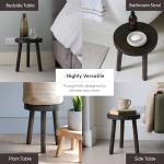 Eden Creations Wooden Stool - Versatile Mini Table