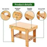 Bamboo Small Stool for Kids and Adults