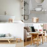 Bamboo Small Stool for Kids and Adults