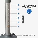 Adjustable Padded Shower Chair for Seniors