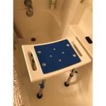 Heavy Duty Adjustable Shower Stool for Seniors