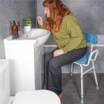 Aidapt Adjustable Perching Stool with Comfy Seat