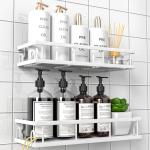UUlioyer No-Drill Shower Caddy - 2 Pack