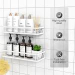 UUlioyer No-Drill Shower Caddy - 2 Pack