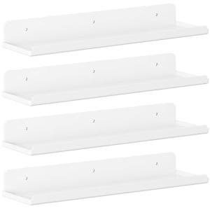 Lifewit Floating Wall Shelves - 4 Pack White