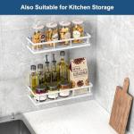UUlioyer No-Drill Shower Caddy - 2 Pack
