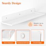 Lifewit Floating Wall Shelves - 4 Pack White