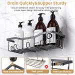 Rustproof Stainless Steel Shower Caddy 5 Pack
