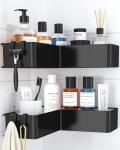 Kitsure Heavy-Duty Corner Shower Caddy - 2 Pack