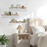 ZVZM 3-Piece Wall Mounted Floating Shelves