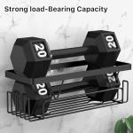 Kegii No-Drill Shower Caddy Set, Black