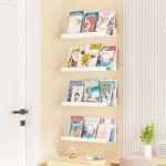 Upsimples 4 Pack Wall-Mounted Floating Shelves