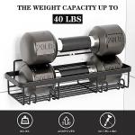 UZIMOO Wall-Mounted Shower Caddy - 3 Pack