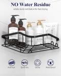 Kitsure 2 Pack Rustproof Corner Shower Organizer