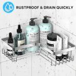 Kegii Corner Shower Caddy - No Drill Storage Rack