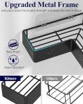 Kitsure Heavy-Duty Corner Shower Caddy - 2 Pack
