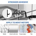 UZIMOO Wall-Mounted Shower Caddy - 3 Pack