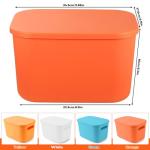 Colorful Stackable Small Storage Boxes - Set of 4