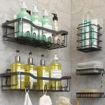 5-Pack No-Drill Bathroom Shower Storage Caddy