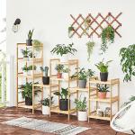 4-Tier Bamboo Storage Rack for Any Room