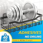 5-Pack No-Drill Bathroom Shower Storage Caddy