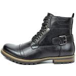 Bruno Marc Classic Men's Black Boots, Size 10