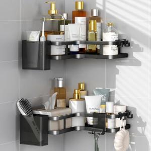 Corner Shower Caddy Set for Bathroom & Kitchen