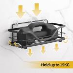ALOCEO 2-Pack No-Drill Shower Caddy with Hooks