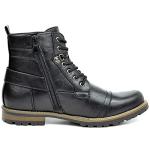 Bruno Marc Classic Men's Black Boots, Size 10