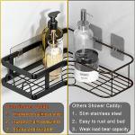 3 Pack Corner Shower Caddy with Hooks