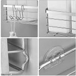 Avoalre No-Drill Shower Shelf Set with Hooks