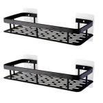 Adhesive No-Drill Shower Caddy Organizers - 2-Pack
